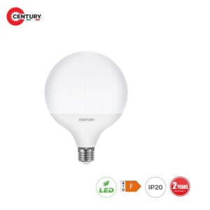 Lampada Led Globo E27 20w Luce Fredda 1800 Lumen